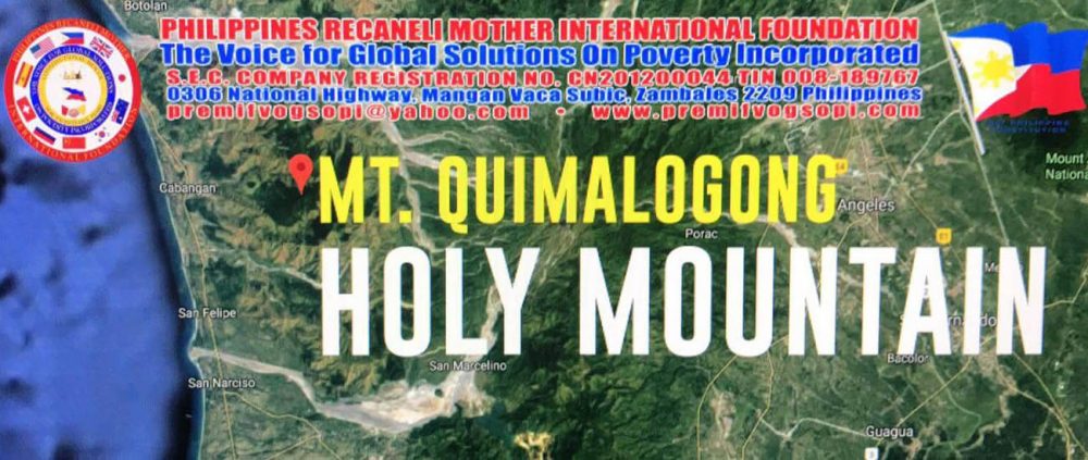 Mt. Quimalogong HOLY MOUNTAIN