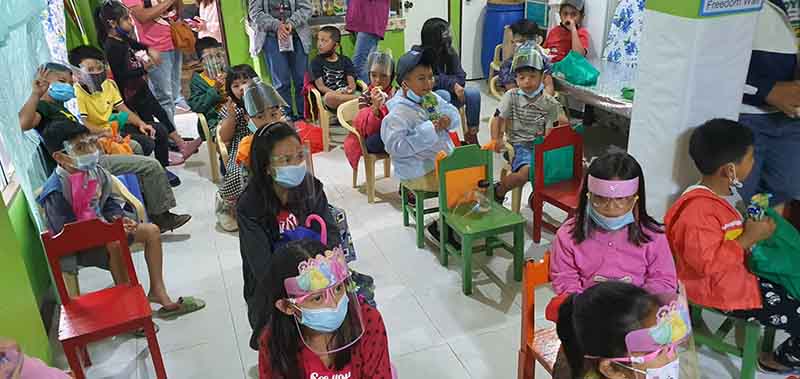 Feeding Program and Gift Giving at Barangay Bakakeng Norte-Sure, Baguio City