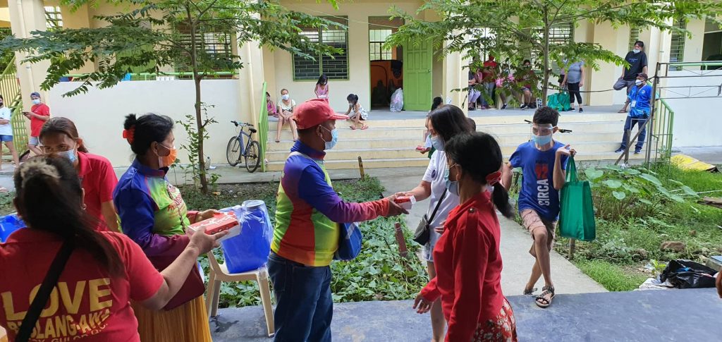 Feeding Program and Gift Giving at Brgy. Gulod, Novaliches, QC.