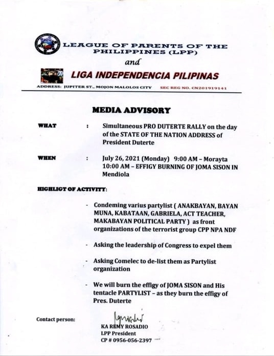 DPCR/PCADG- Order to All PNP NGO ACCREDITED to Mobilize