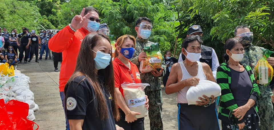 Rice Giving for Sitio Pintor, Barangay San Isidro, Montalban, Rizal.  Date: July 11, 2021