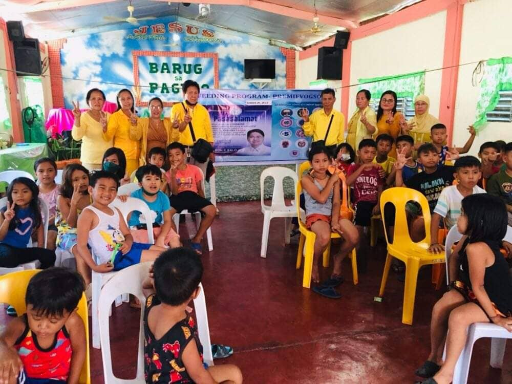 FEEDING PROGRAM at SHILOH PEOPLE OF PRAISE CHURCH PAGADIAN Purok Roxas, Sto.Niño Pagadian City