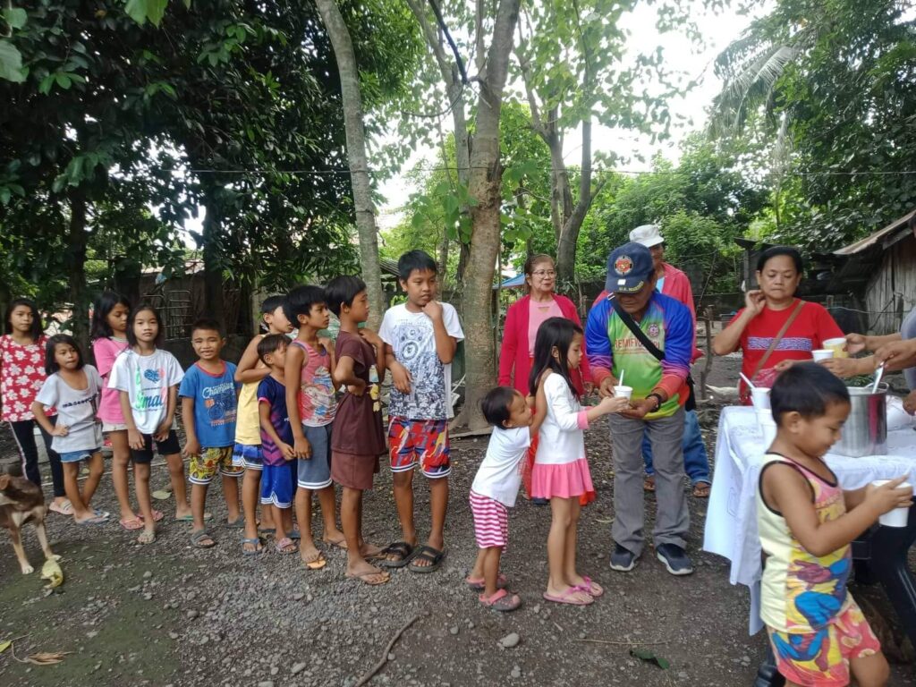 Feeding Program at San Mateo, Isabela