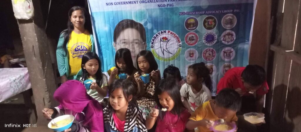 Feeding Program at Municipality of Pareceles, Mountain Province