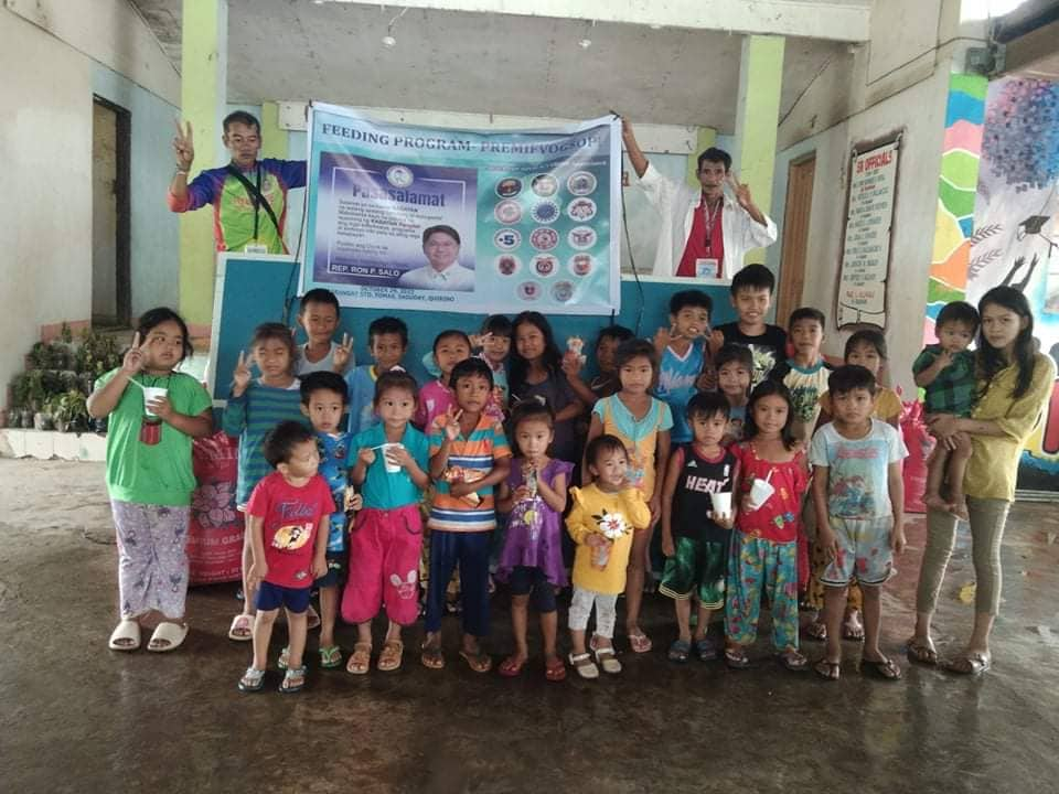 Feeding Program Brgy. Sto Tomas, Saguday, Quirino Province