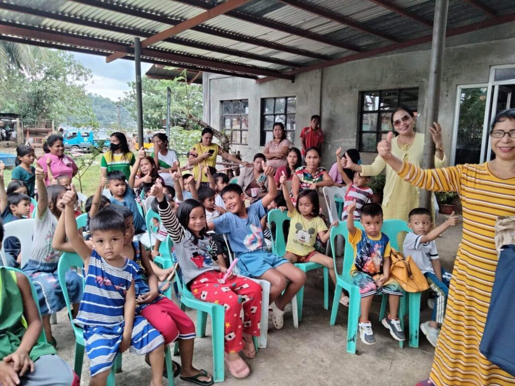 Feeding Program at Barangay Dumagok, Pagadian City.