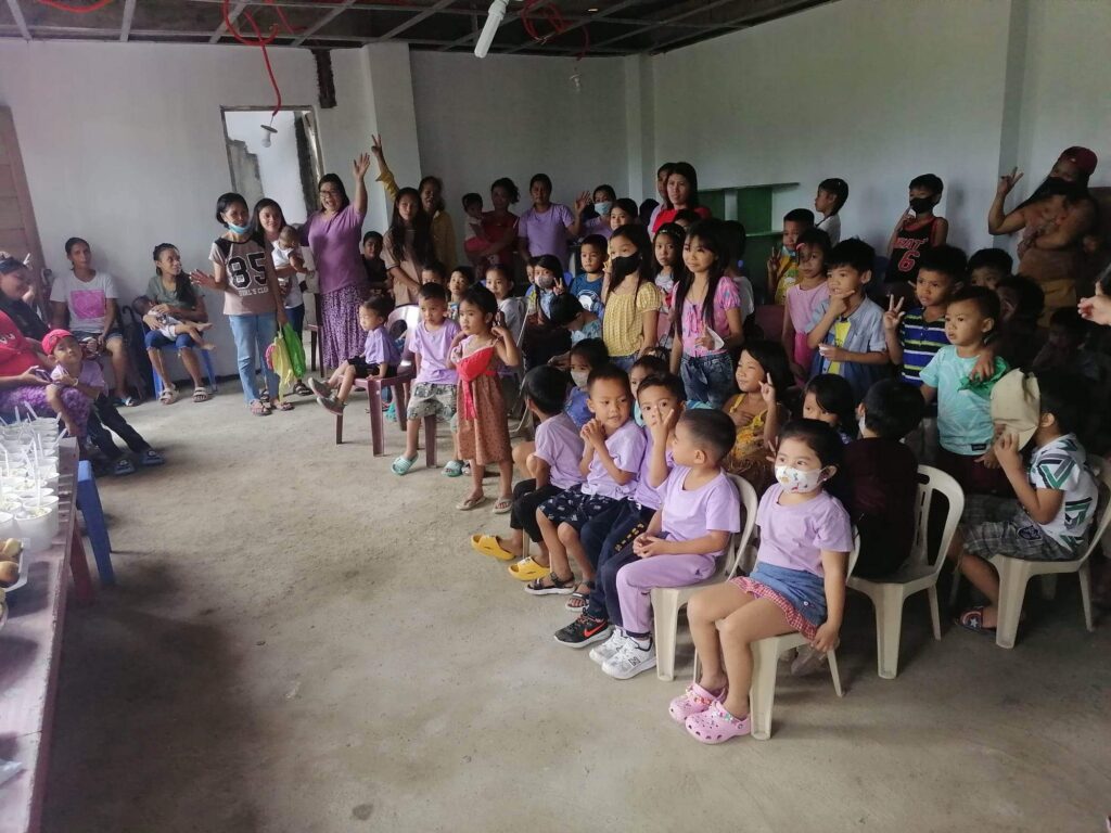 Feeding Program and Gift Giving at Brgy. Buntatala, Leganes, Iloilo.