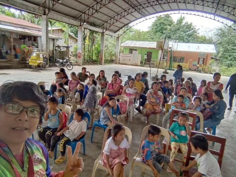 Feeding Program at Barangay Villa Cardenas, Saguday, Quirino