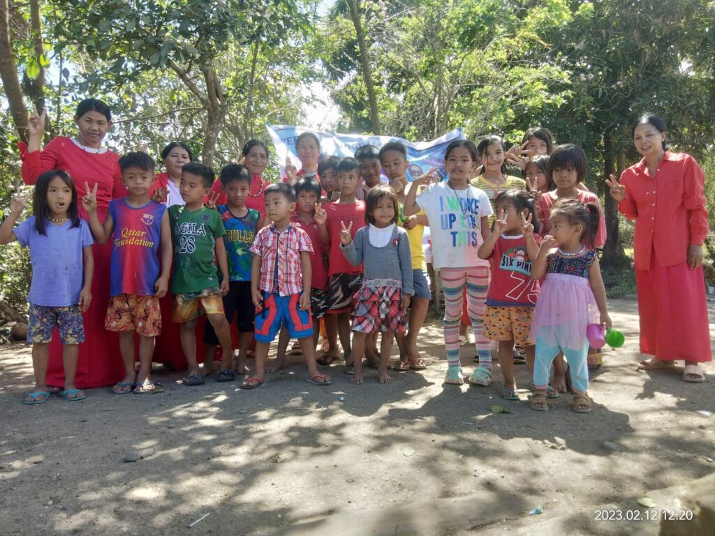 Feeding Program at Lanlana, Lacnog West, Tabuk City