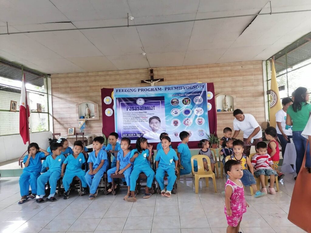 Feeding Program at Barangay Bulay, Cabatuan, Iloilo