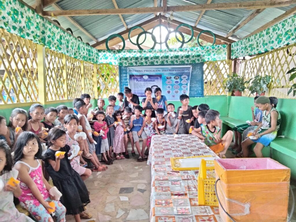 Feeding Program location at Purok Bakhaw A. Barangay Kawit,Pagadian City, Zamboanga del Sur Mindanao