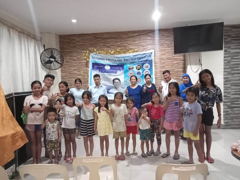 Feeding Program at Barangay San Francisco, Pagadian city